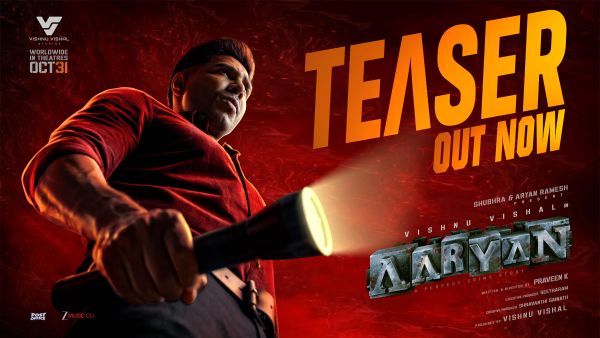<div>Aaryan – Tamil & Telugu Teaser | Vishnu Vishal | Praveen K | Ghibran | Selvaraghavan | Shraddha S | 31st Oct</div> post thumbnail image