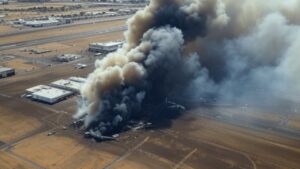 Forth Worth Plane Crash: Aircraft on Fire Near Texas’s Hicks Airfield