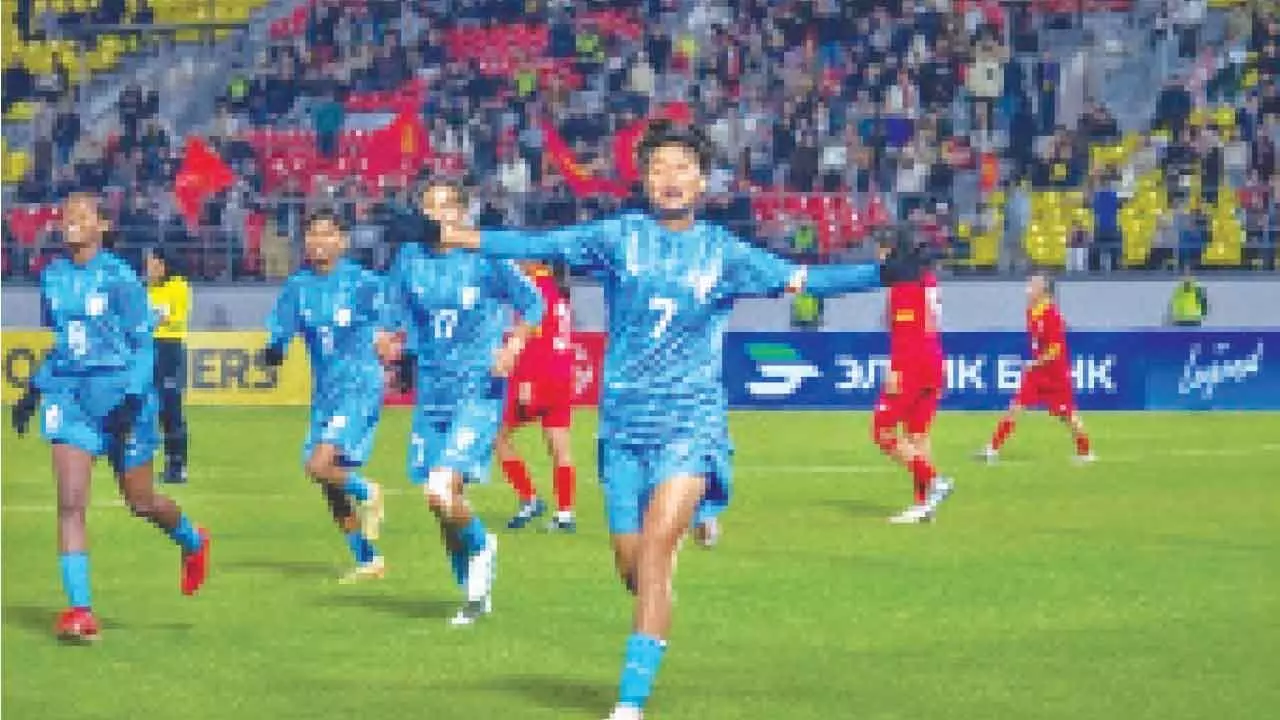 India on brink of historic AFC U17 Women’s Asian Cup berth post thumbnail image