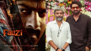 It’s Official: Prabhas’s period drama film with Hanu Raghavapudi titled Fauzi, first look breaks the internet