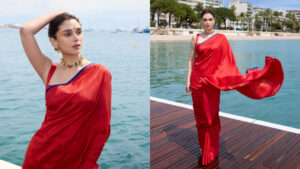 Aditi Rao Hydari | ఎర్ర‌చీర‌లో మెరిసిపోతున్న‌ అదితి రావు హైదరి