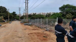HYDRAA protects 38 acres of land allocated to journalists in Petbasheerabad