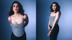 Kajal Aggarwal | మెరిసే డ్రెస్సులో జిగేల్‌మంటున్న‌ కాజల్..