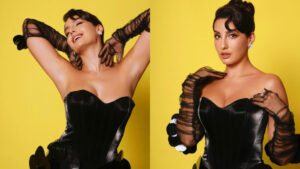 Nora Fatehi | వంపు సొంపుల‌తో కుర్రాళ్ల‌కు వ‌ల వేస్తున్న‌ నోరా ఫతేహి