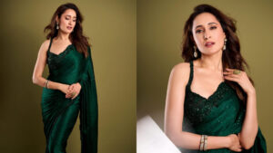 Pragya Jaiswal | గ్రీన్ శారీతో వ‌ల‌పుగాలం వేస్తున్న ప్ర‌గ్యాజైస్వాల్