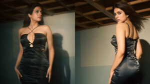 Shraddha Das | బ్లాక్ డ్రెస్సులో శ్రద్ధా దాస్ అందాల విందు..