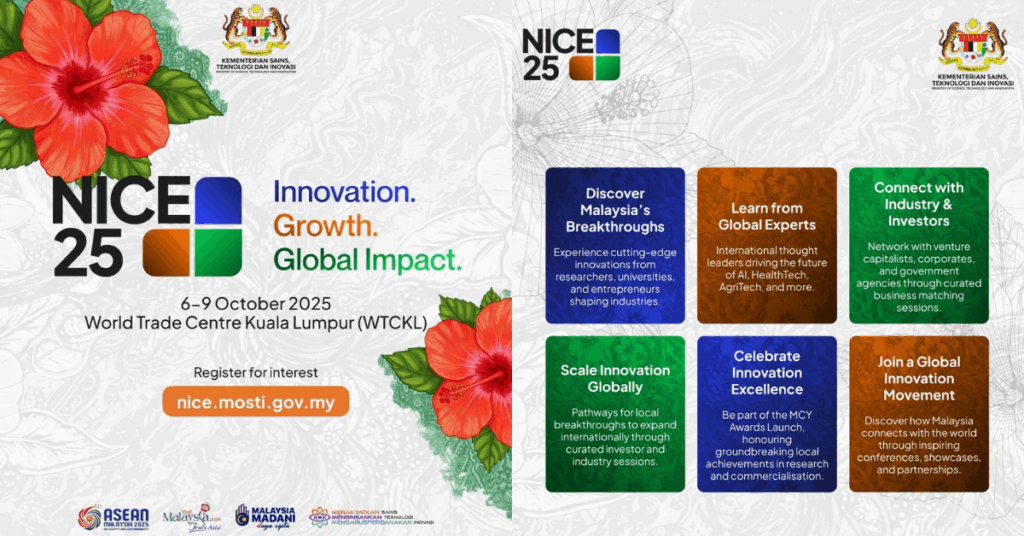 <div>From innovation to impact: Why M’sian entrepreneurs & researchers can’t afford to miss NICE 2025</div> post thumbnail image