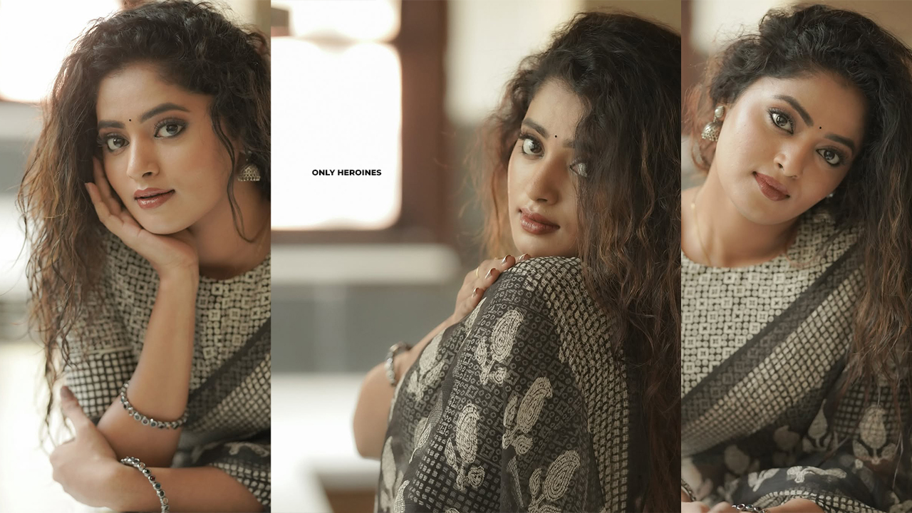 Sangeetha Kalyankumar in Saree Photos