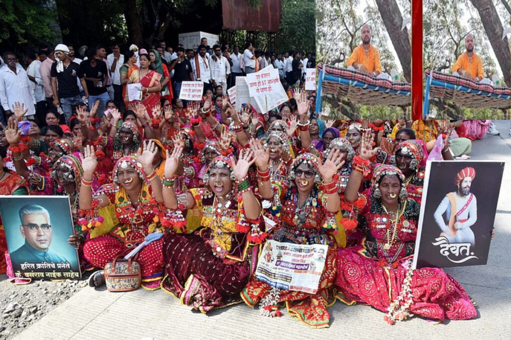 Banjara: ఎస్టీ రిజర్వేషన్ కోసం చెట్టుకు వేలాడదీసిన మంచంపై కూర్చుని నిరాహారదీక్ష post thumbnail image