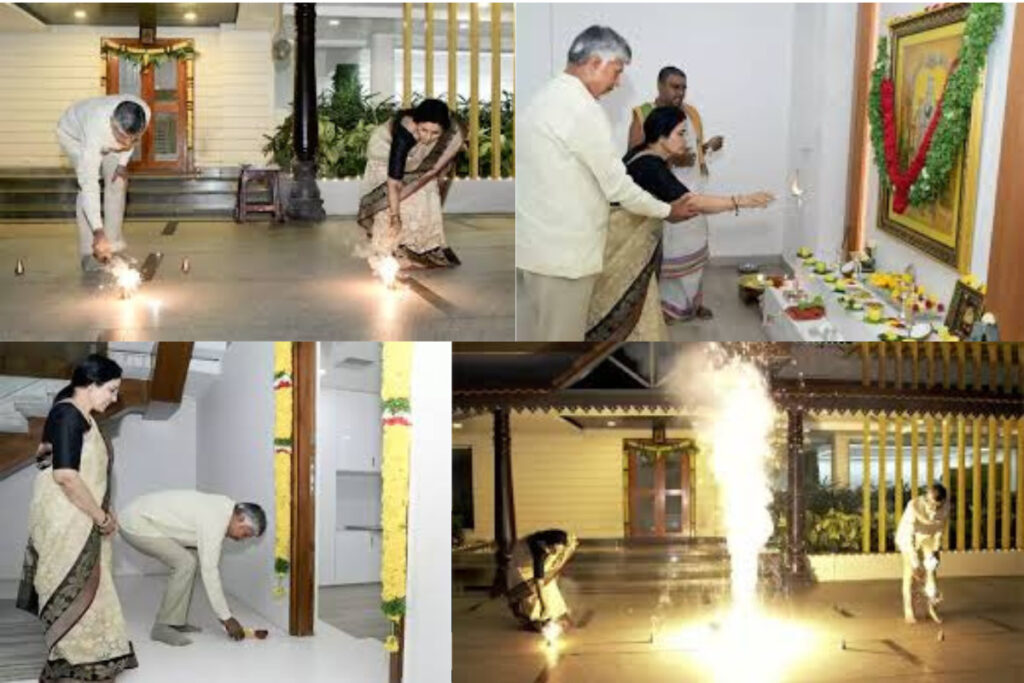 CM Chandrababu: కుటుంబసభ్యులతో సీఎం చంద్రబాబు దీపావళి సంబరాలు post thumbnail image