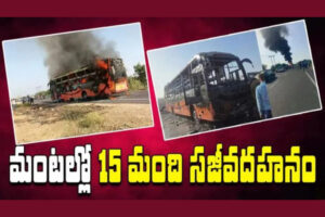 Rajasthan: రాజస్థాన్ లో ప్రైవేటు ట్రావెల్స్ బస్సు దగ్ధం ! 15 మంది సజీవదహనం !