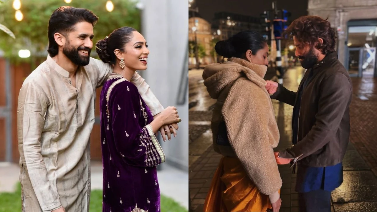 Pic: Sobhita Dhulipala showers birthday love on Naga Chaitanya as he turns 38, proves he’s a protective husband post thumbnail image