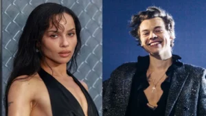 Zoe Kravitz Sparks Engagement Rumors With Harry Styles After Stepping Out Wearing Eye-Catching Gold Ring