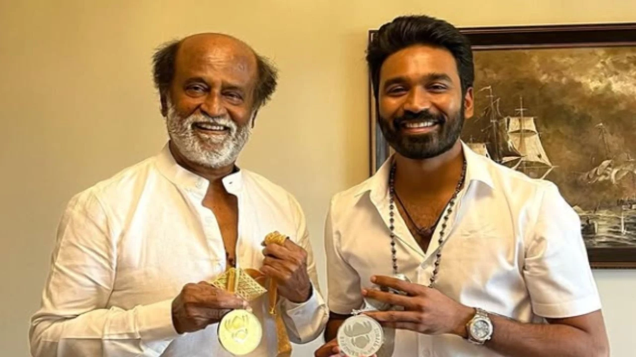 Dhanush showers birthday love on superstar Rajinikanth as he turns 75 post thumbnail image