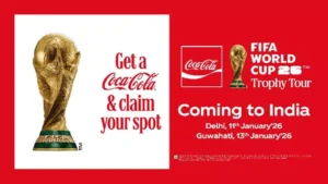 Coca-Cola Brings the Original FIFA World Cup™ Trophy to India in January 2026