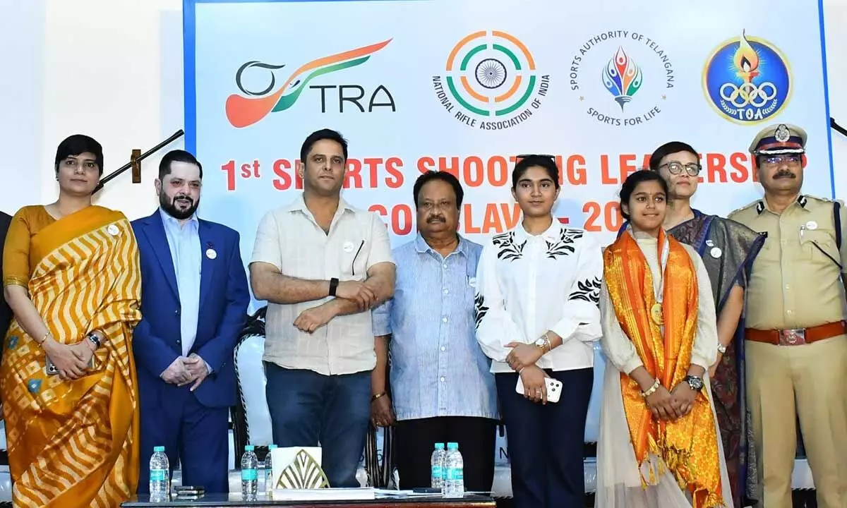 Telangana Hosts Sports Shooting Leadership Conclave, Charts Vision for Olympic Excellence post thumbnail image