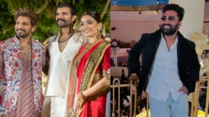 Did Allu Arjun’s bouncer push Jr NTR’s body double at Vijay Deverakonda-Rashmika Mandanna’s reception? Know what happened