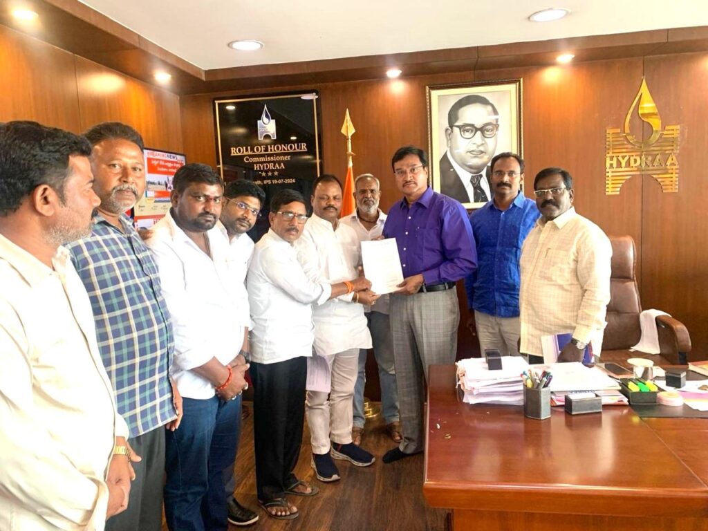 హైడ్రా ప్ర‌జావాణికి 42 ఫిర్యాదులు : క‌మిష‌న‌ర్ రంగ‌నాథ్