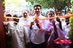 ఎన్నికల హామీ నిలబెట్టుకున్న మంత్రి లోకేష్