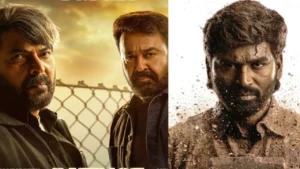6 South Films to Watch in Theaters This Week: Mammootty, Mohanlal’s Patriot to Dhanush’s Kara, KD The Devil