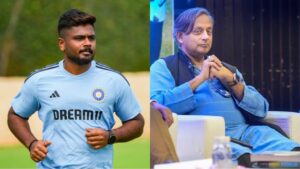 సంజు శాంస‌న్ శ‌త‌కం అత్య‌ద్బుతం : శ‌శి థ‌రూర్