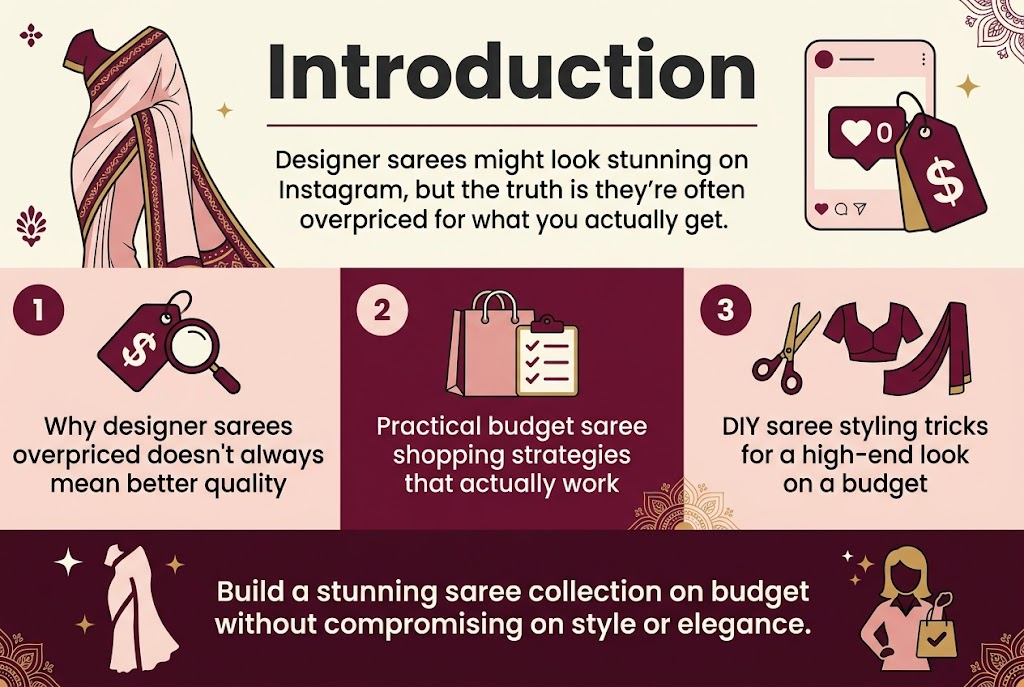 Why Designer Sarees Are Overrated – Budget Tips Inside